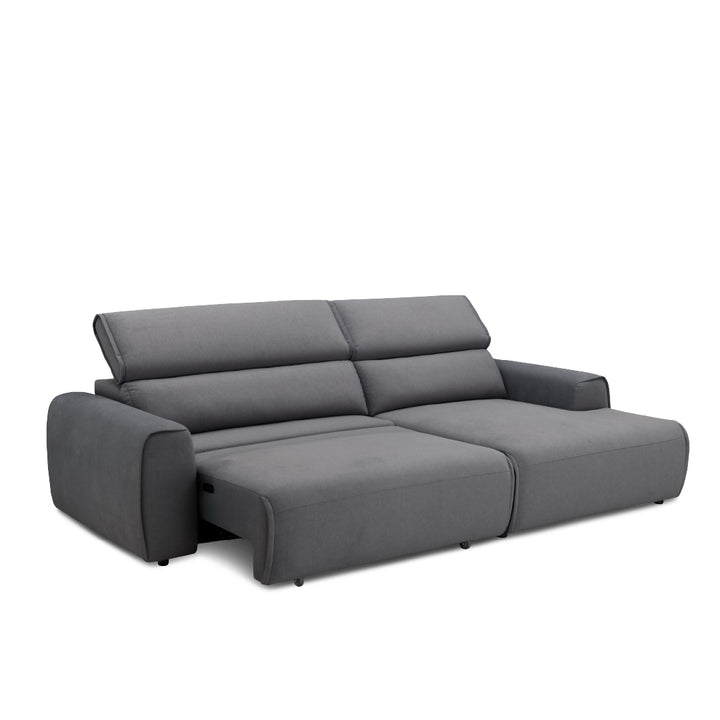 WAJIHA L-Shape Power Slide Out Sofa