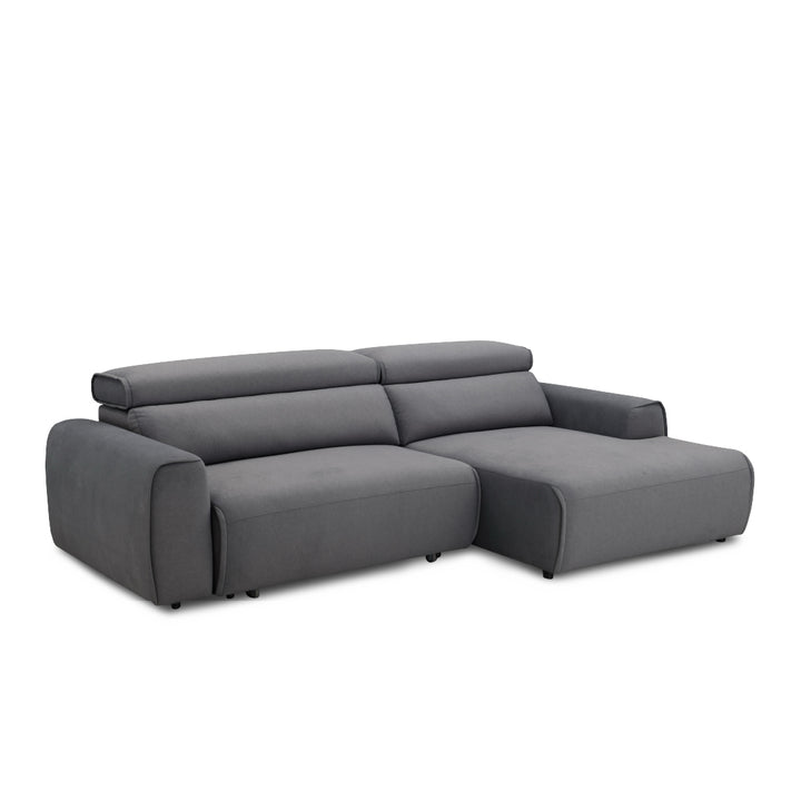 WAJIHA L-Shape Power Slide Out Sofa