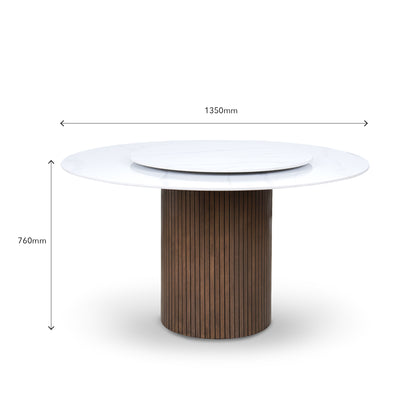 WANDA Dining Table Walnut