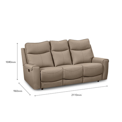 WARAH Manual Recliner Sofa Set