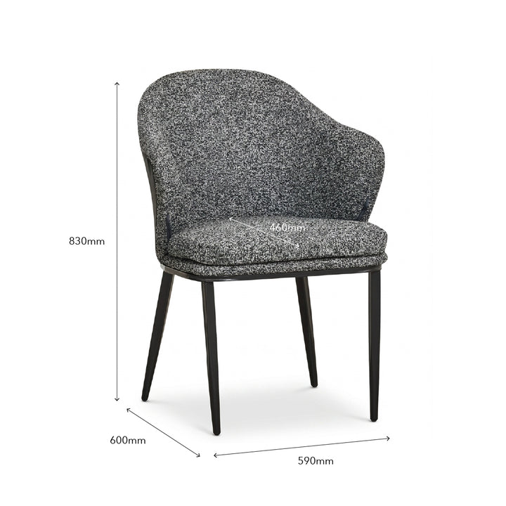 WESWIN Arm Dining Chair