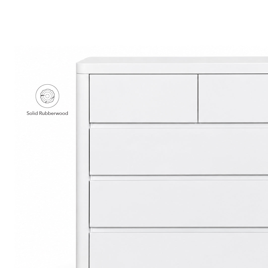 WHILEY 5 Drawer & 1 Door Chest of Drawer