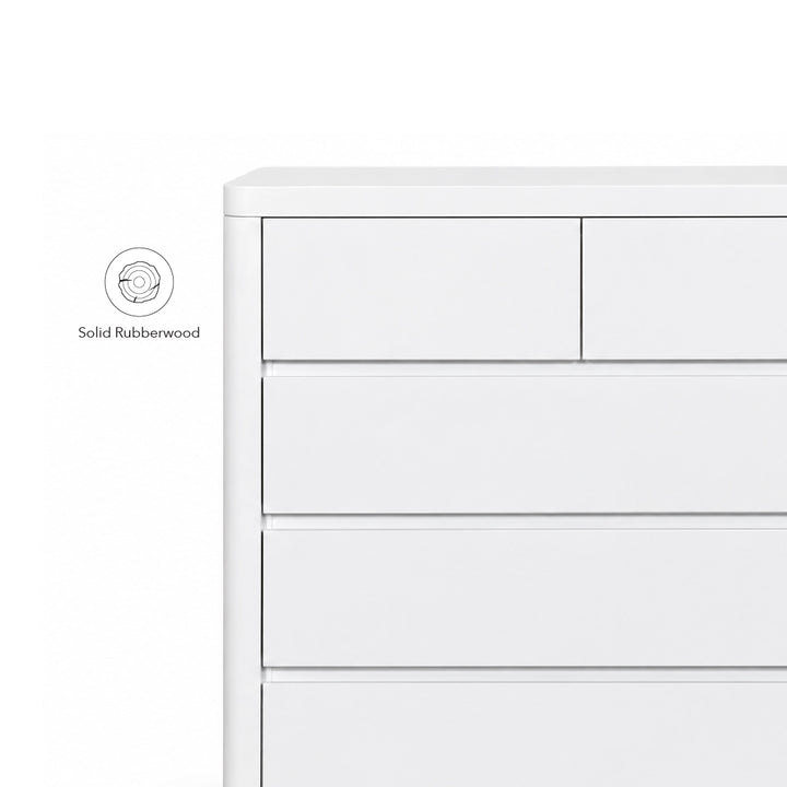 WHILEY 5 Drawer & 1 Door Chest of Drawer