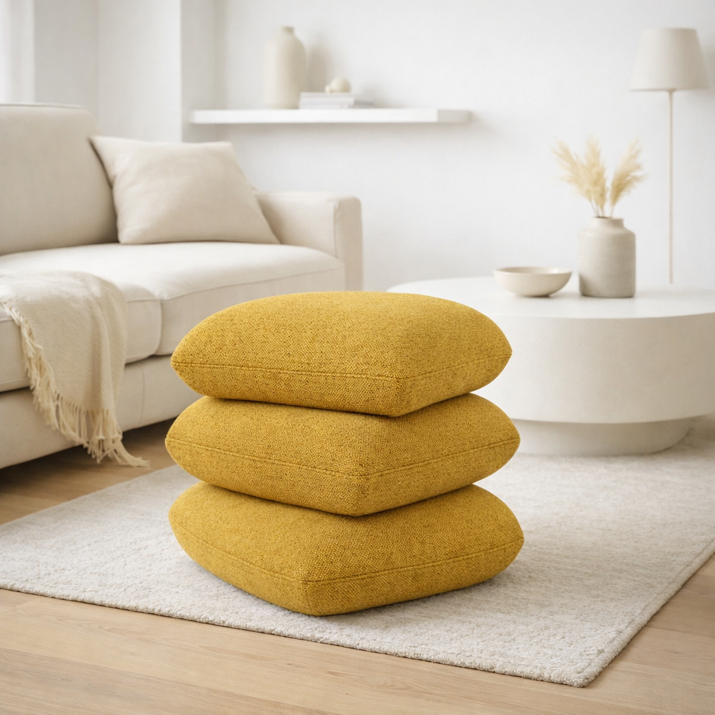 WINA Swivel Stool Yellow