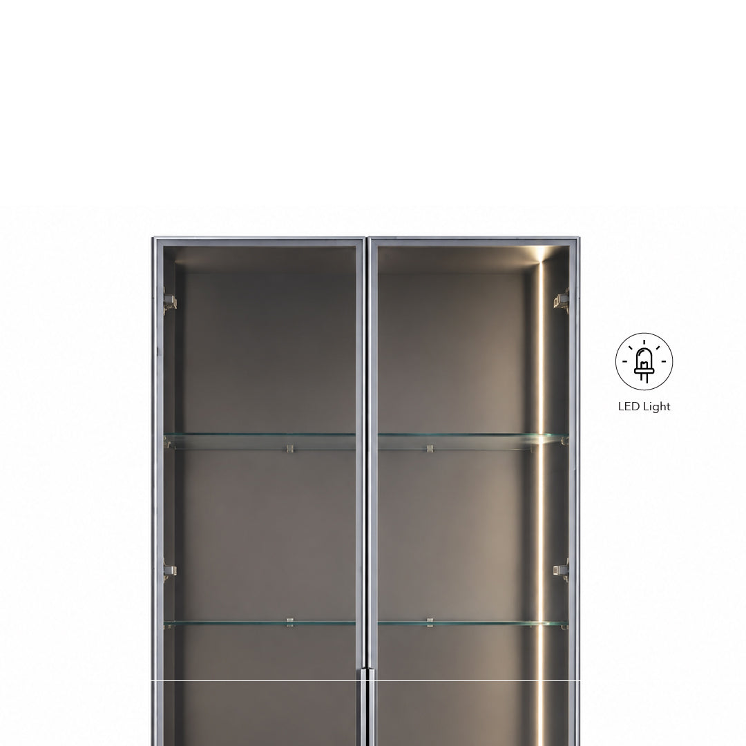 WINNET 2 Door Display Cabinet