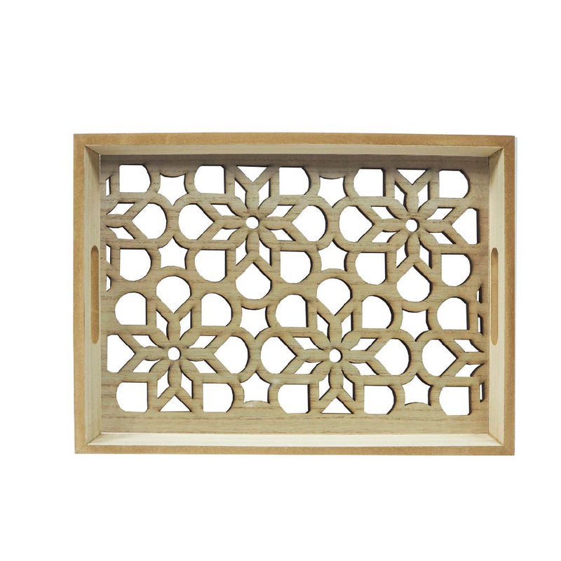 Wooden Tray Flower