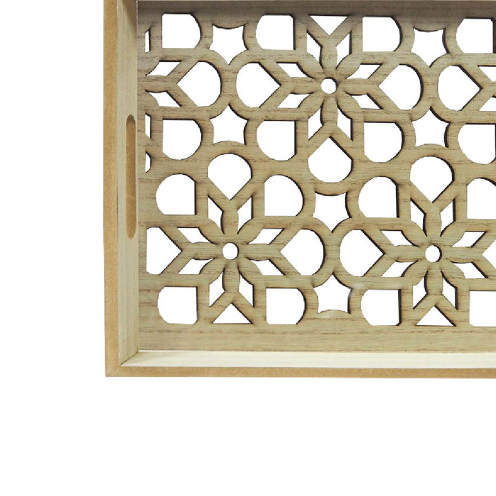 Wooden Tray Flower