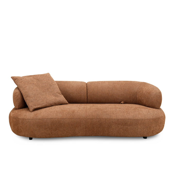 WOYA Push Back 3 Seater Sofa Brown