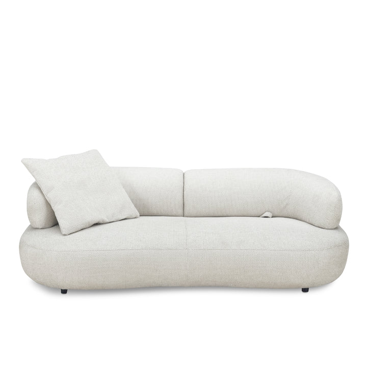 WOYA Push Back 3 Seater Sofa Beige