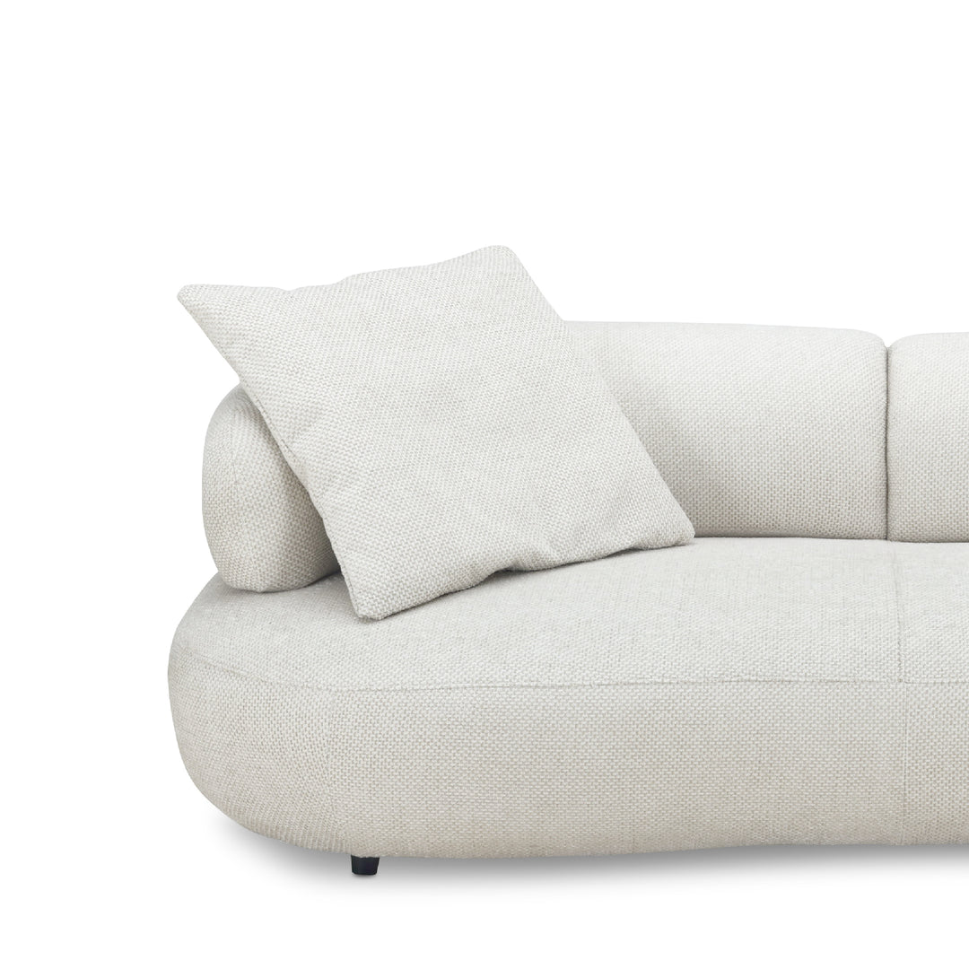 WOYA Push Back 3 Seater Sofa Beige