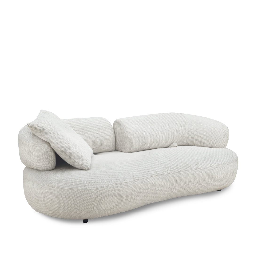 WOYA Push Back 3 Seater Sofa Beige