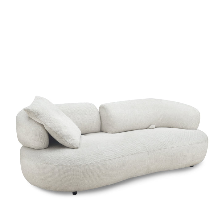 WOYA Push Back 3 Seater Sofa Beige