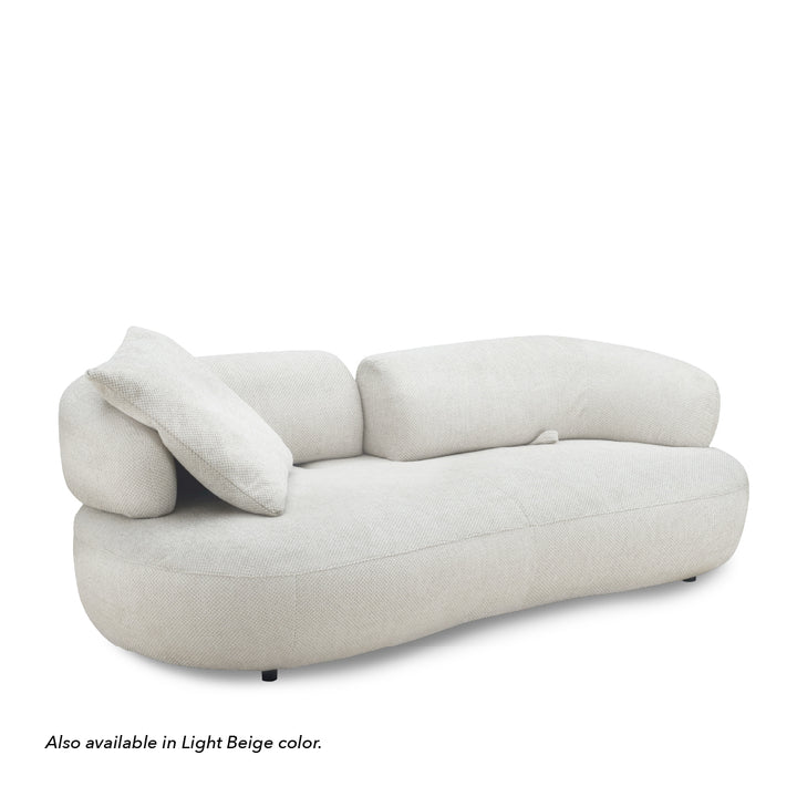 WOYA Push Back 3 Seater Sofa Brown