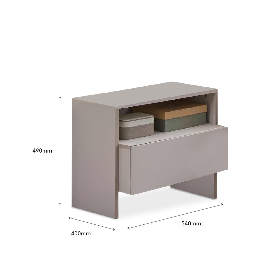 WREN Super Single Beige Bedroom Set