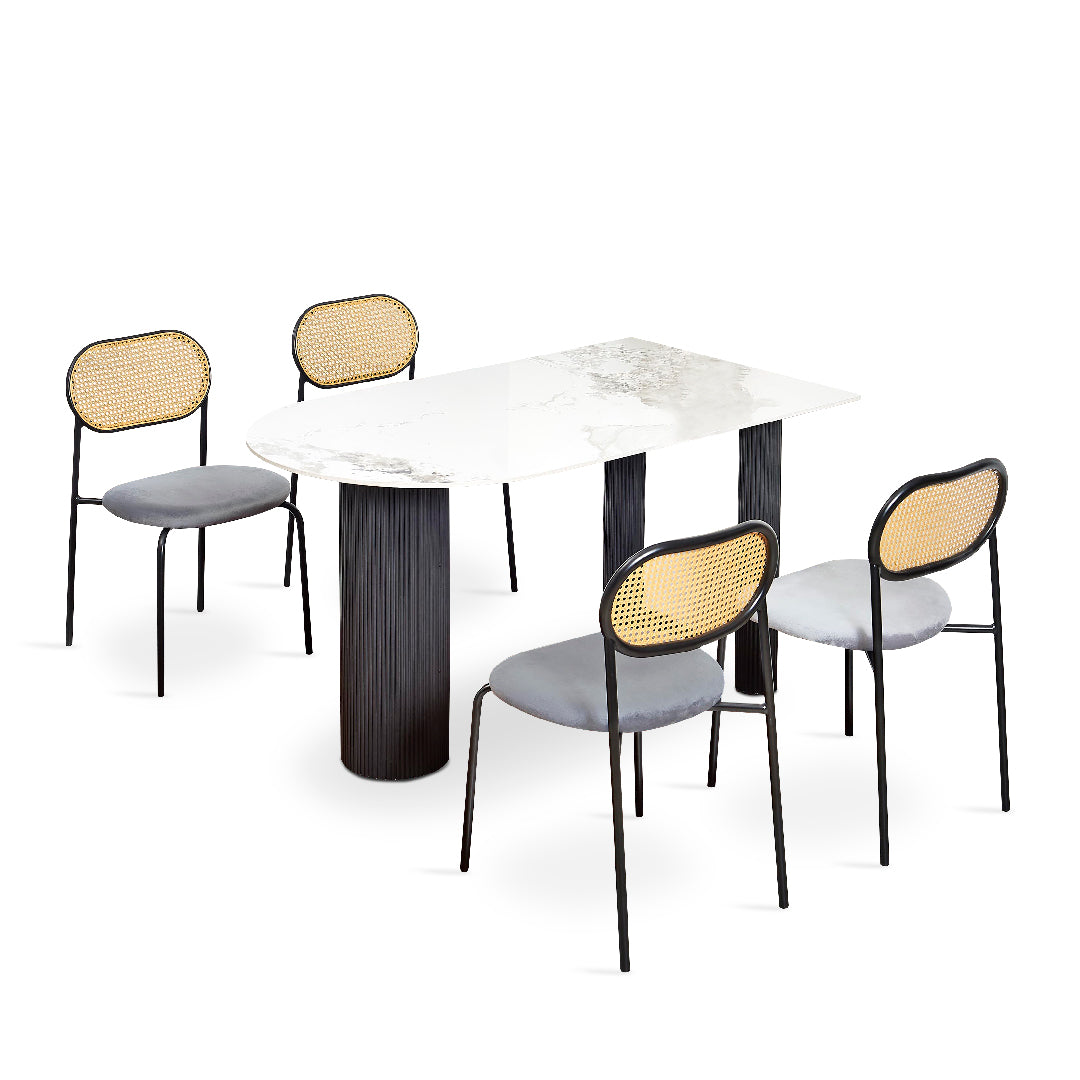 DIVINE Dining Chair Light Grey