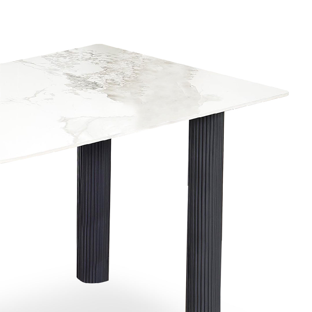 WULAN Dining Set Light Grey