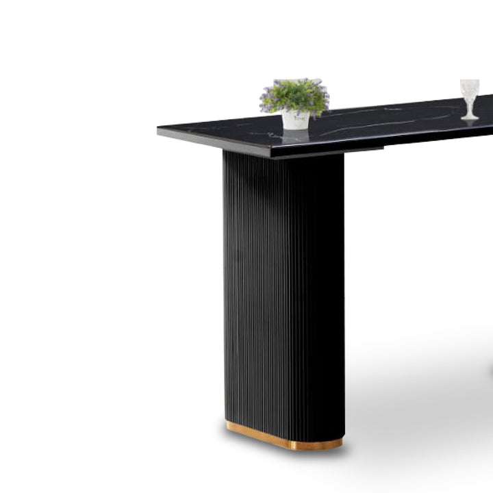 YEJI Bar Table Set Black