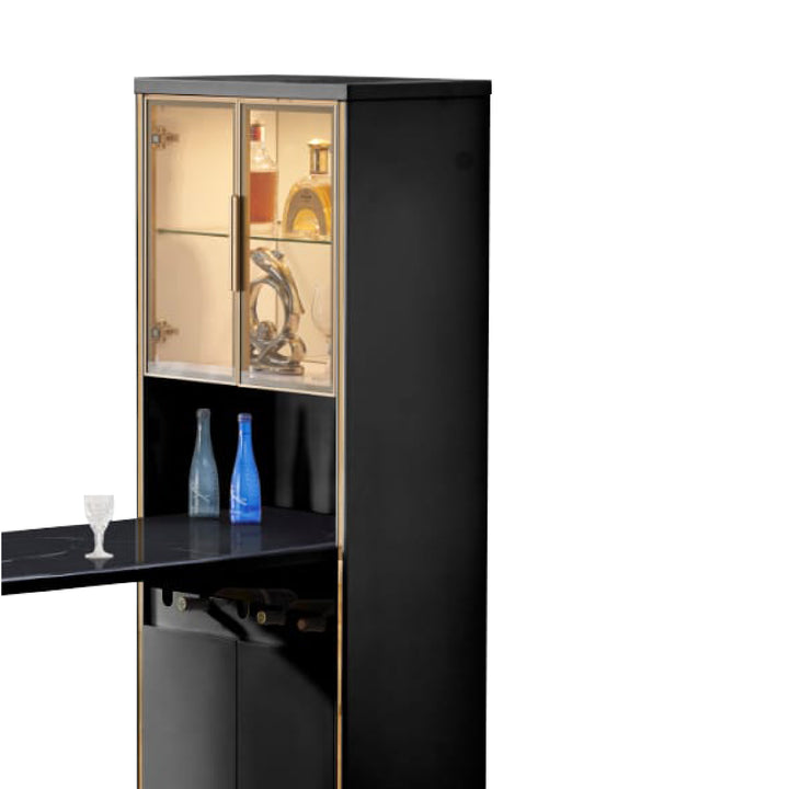 YEJI Bar Table Set Black