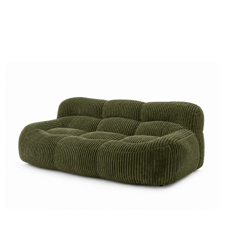 YSUN 3 Seater Compress Sofa Green