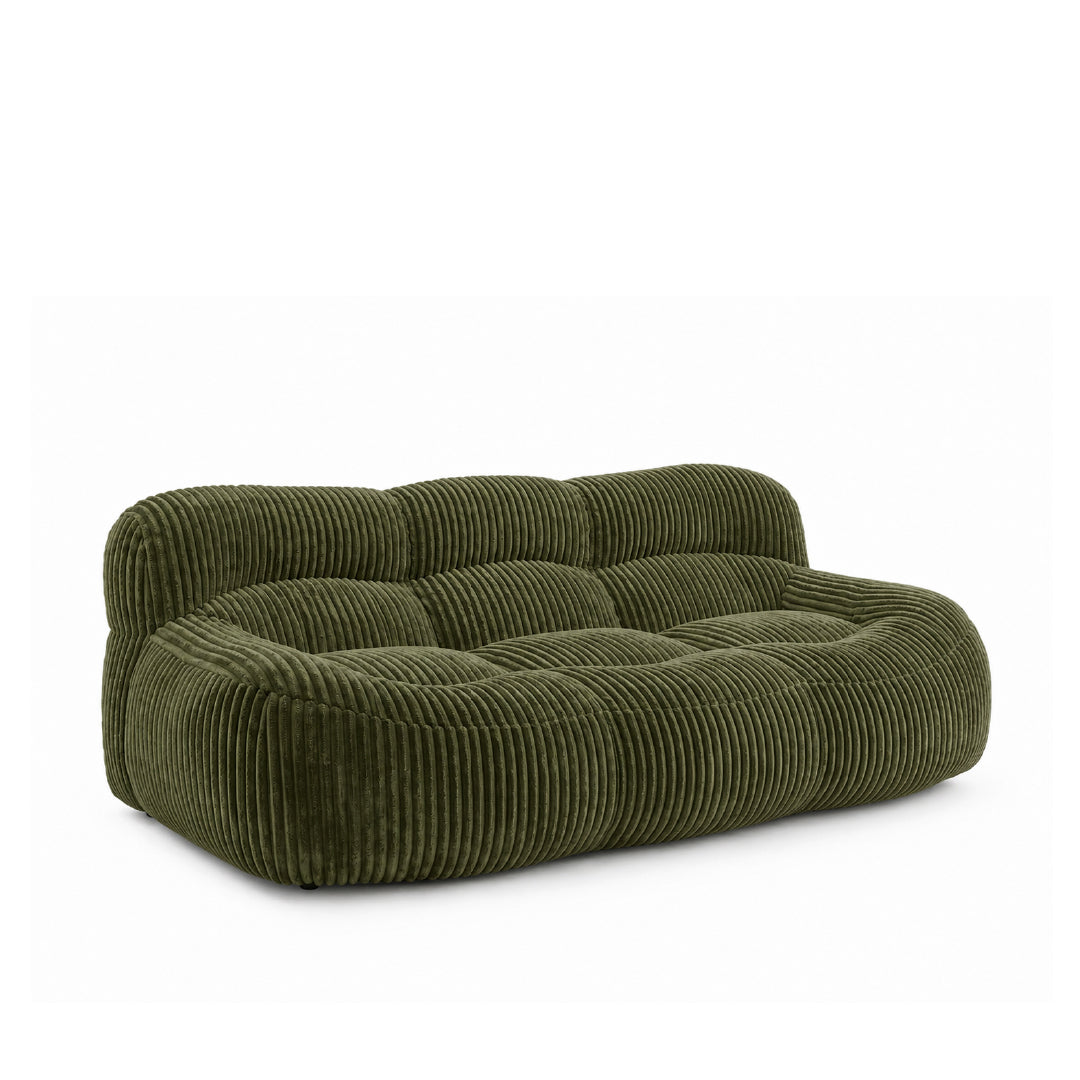 YSUN 3 Seater Compress Sofa Green
