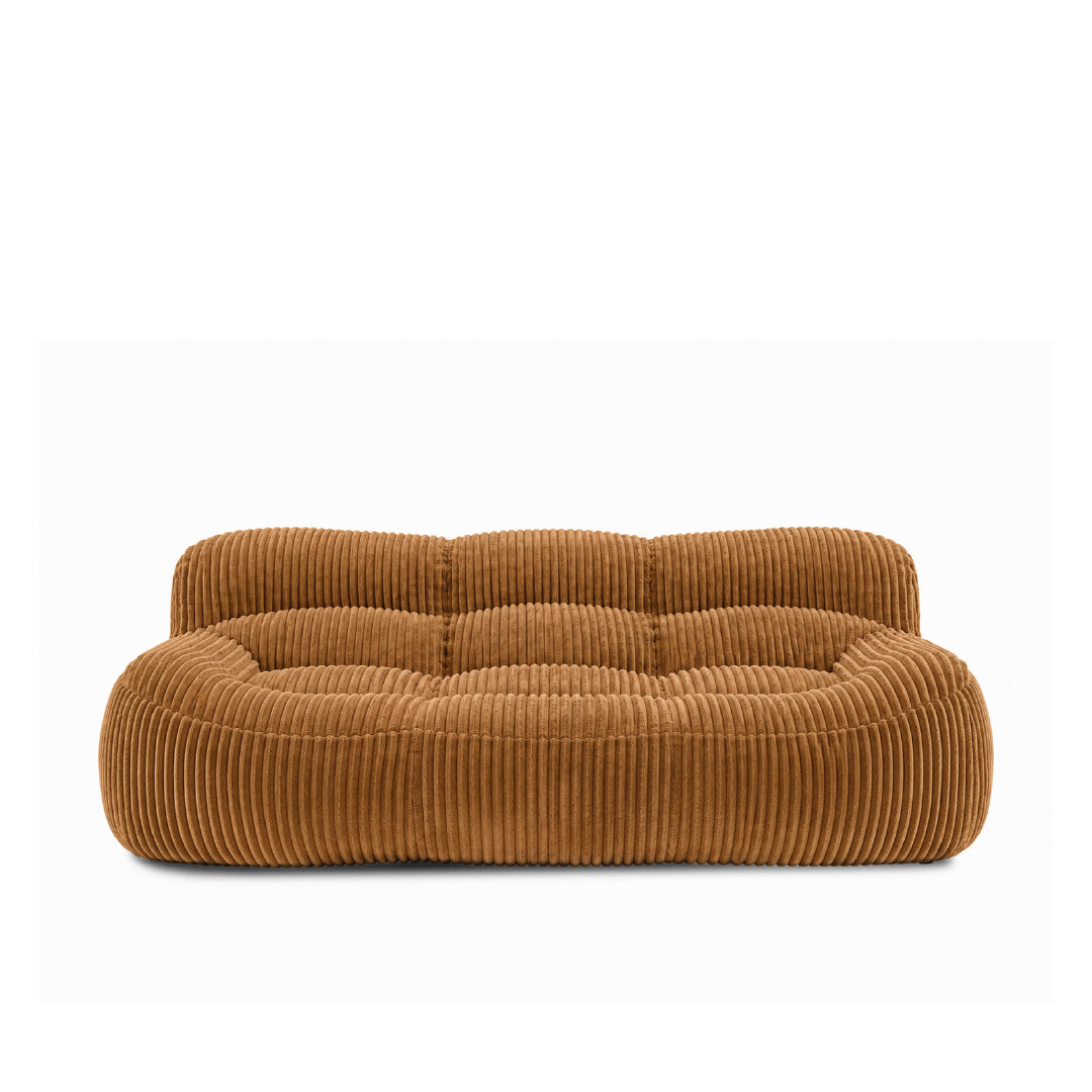 YSUN 3 Seater Compress Sofa Orange