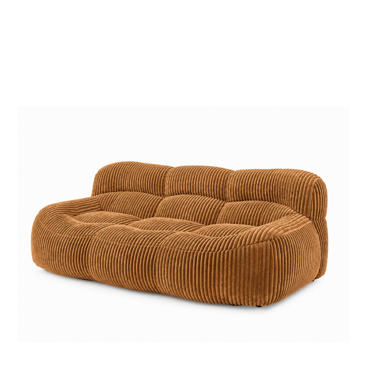YSUN 3 Seater Compress Sofa Orange