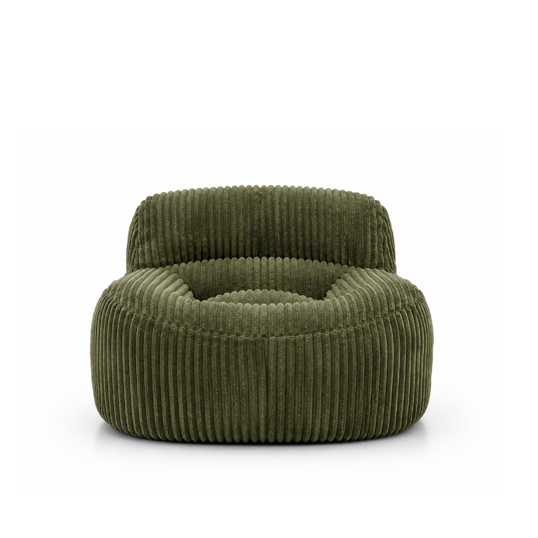 YSUN 1 Seater Compress Sofa Green