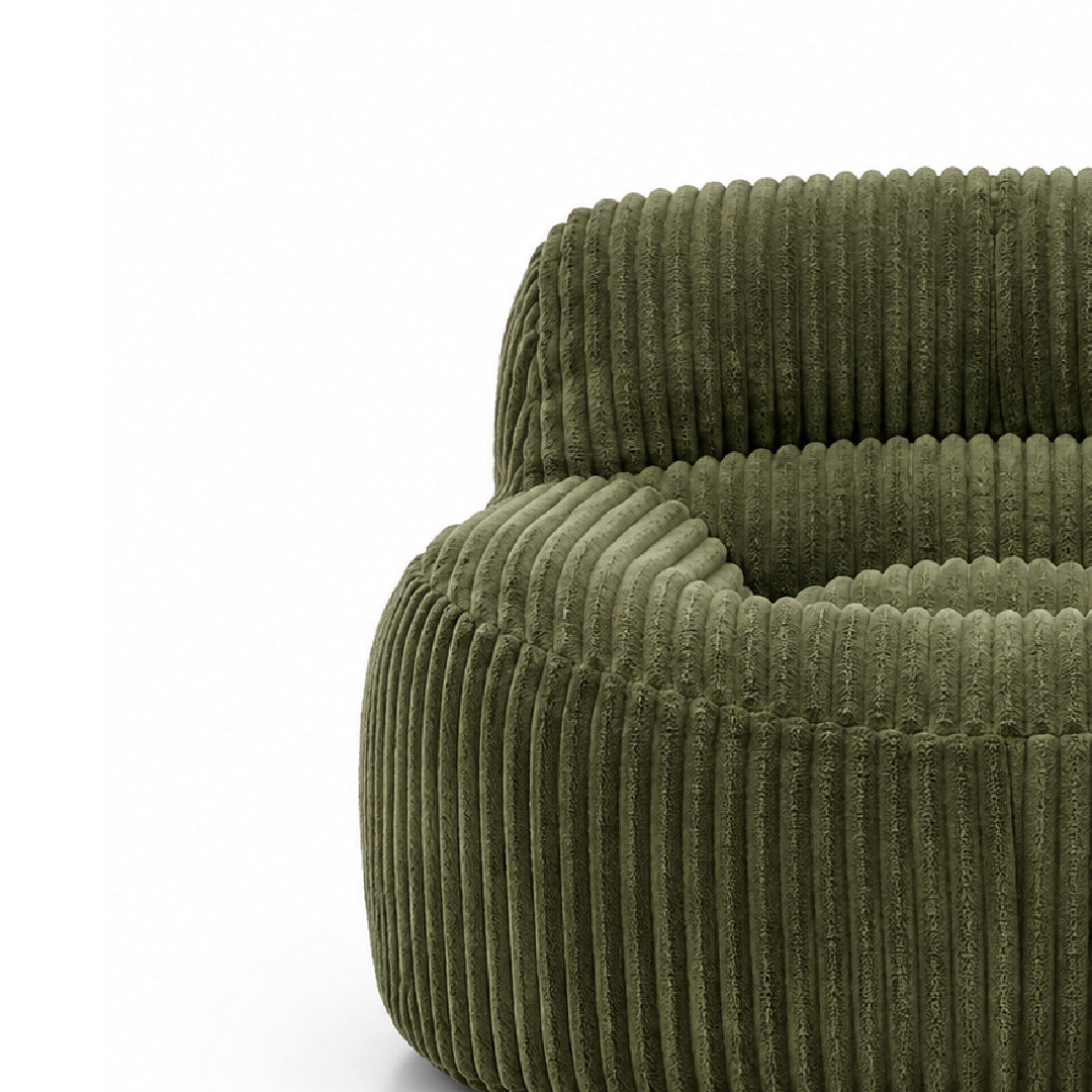 YSUN 1 Seater Compress Sofa Green