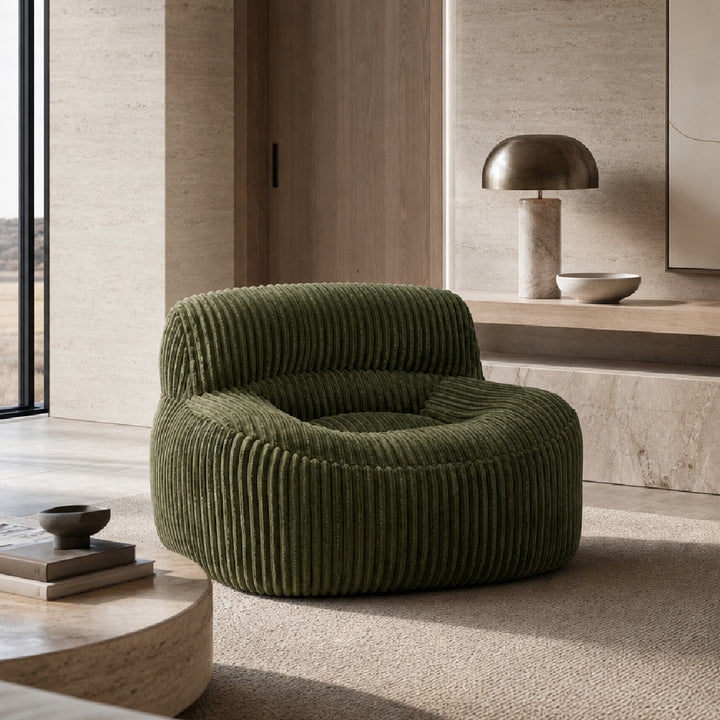 YSUN 1 Seater Compress Sofa Green