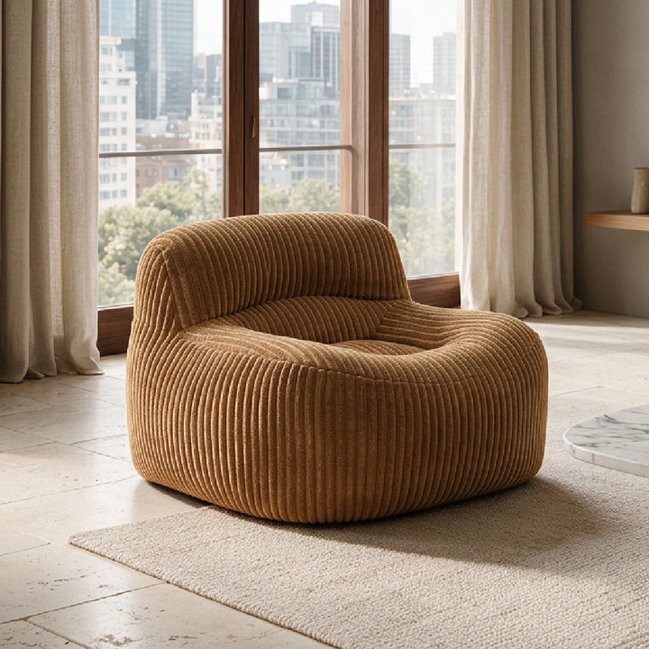 YSUN 1 Seater Compress Sofa Orange