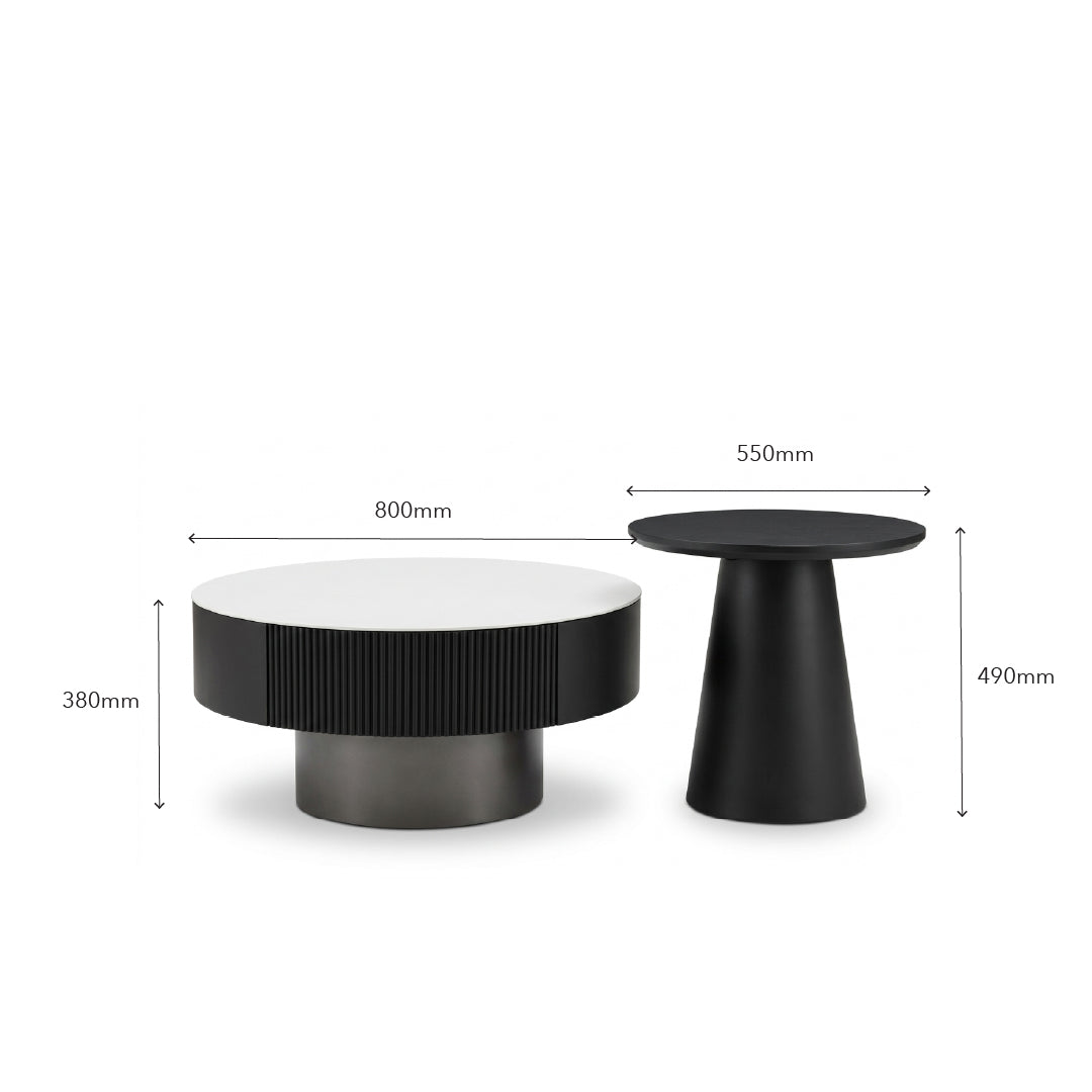 YULIKA Coffee Table Set