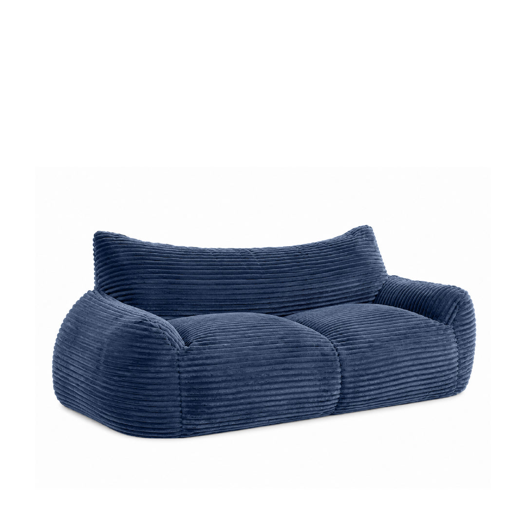 YVUS 3 Seater Compress Sofa Dark Blue