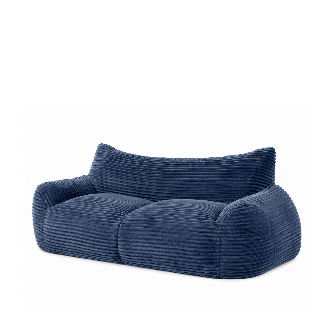 YVUS 3 Seater Compress Sofa Dark Blue