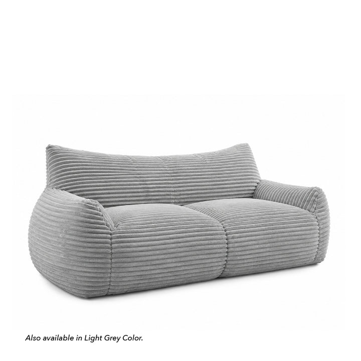YVUS 3 Seater Compress Sofa Soft White