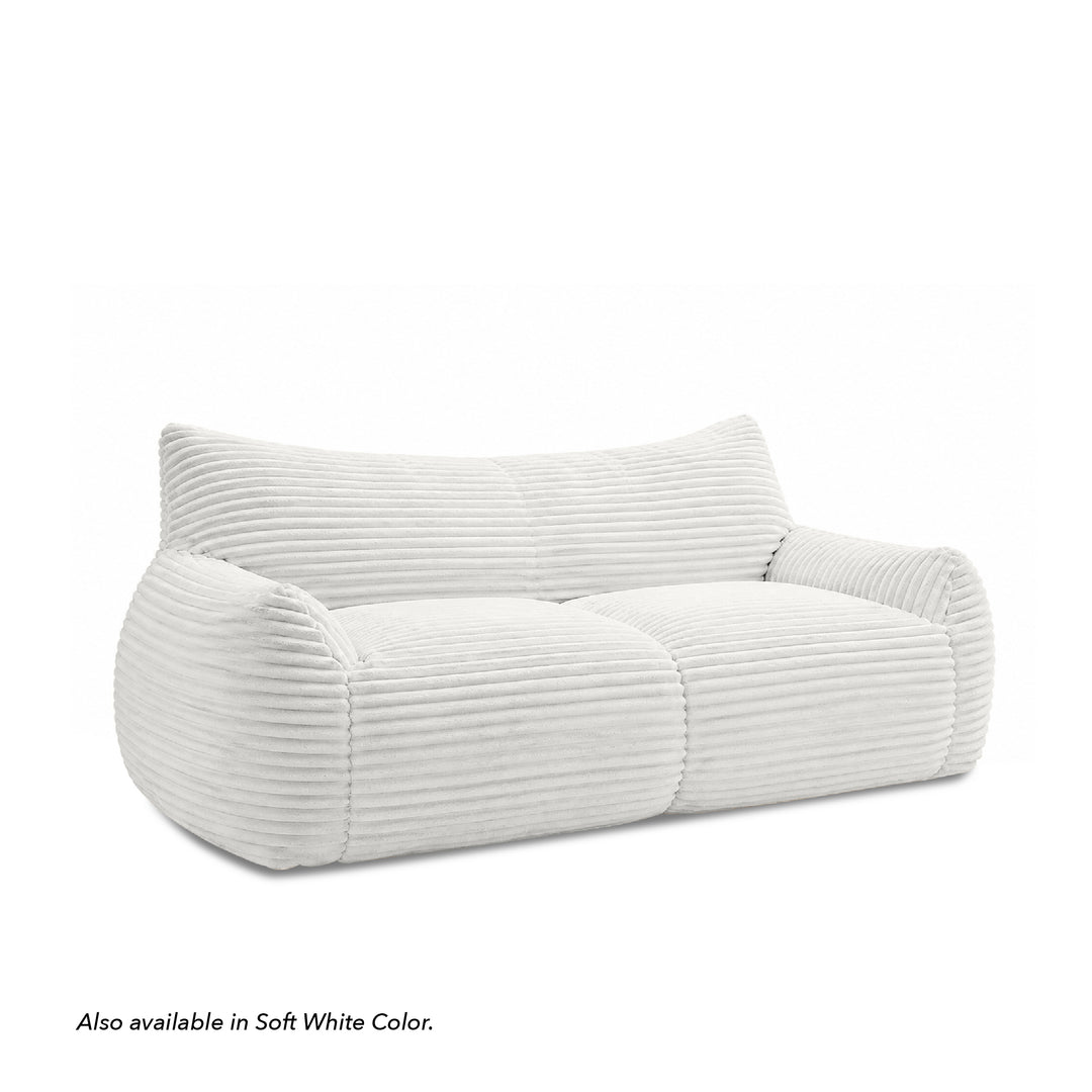 YVUS 3 Seater Compress Sofa Dark Blue