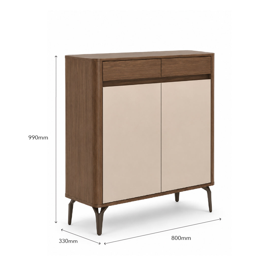 YAAVE 2 Door Shoe Cabinet