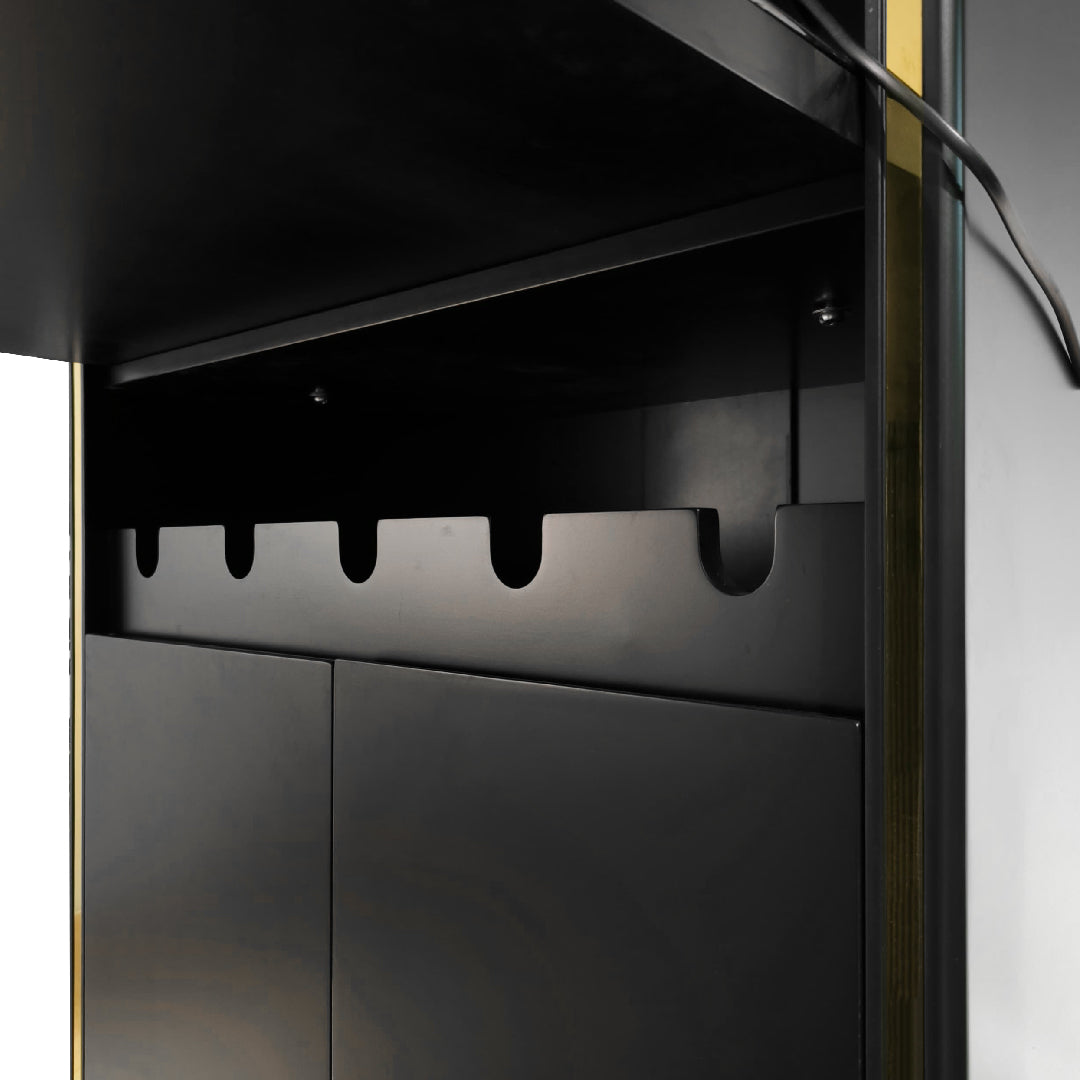 YEJI Bar Table Set Black