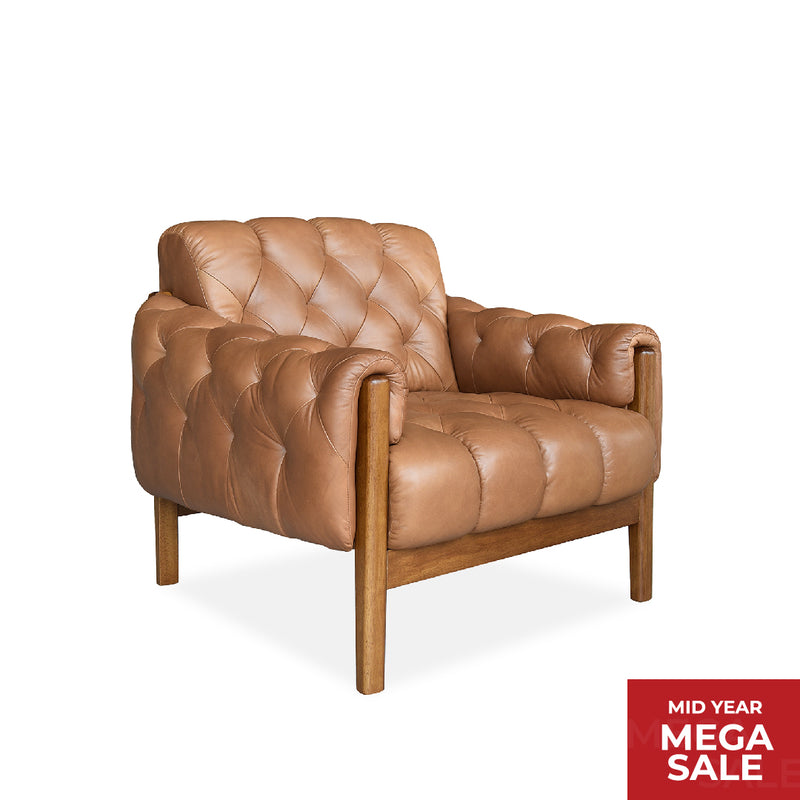 YLANG Leather Arm Chair