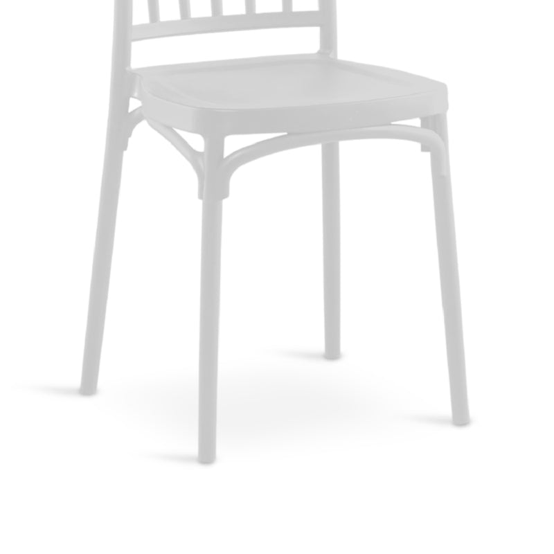 YUZA Cafe Chair White