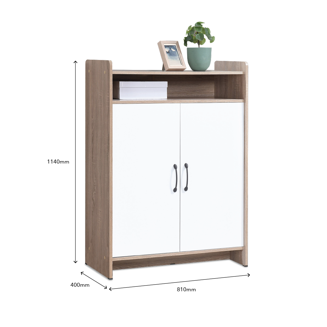ZARIA 2 Door Shoe Cabinet