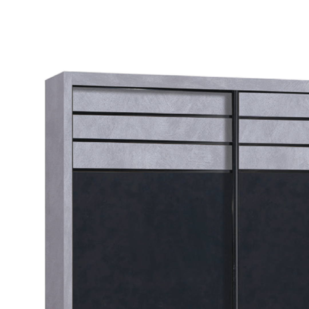 ZAVETA 2 Door Wardrobe