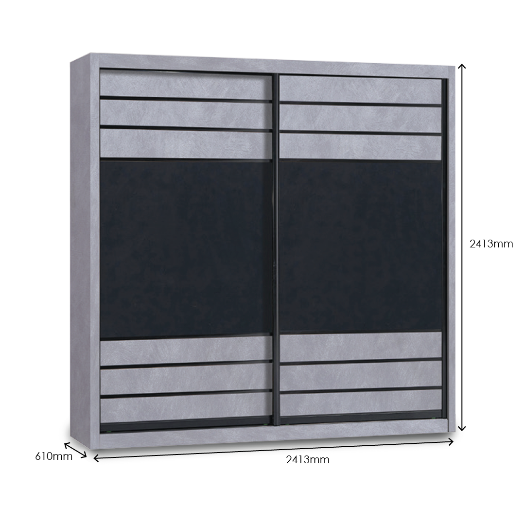 ZAVETA 2 Door Wardrobe