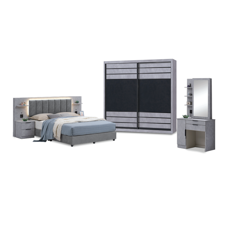ZAVETA Modern Bedroom Set