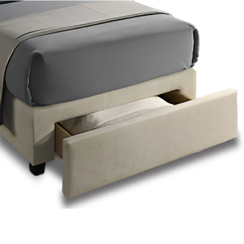 ZAYN Single Bed With Drawer