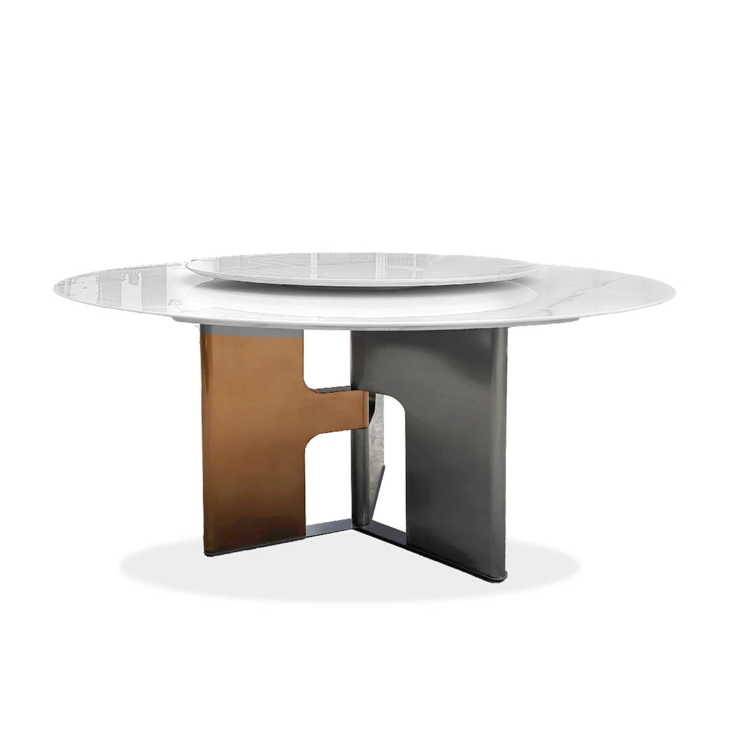 ZIANUS Marble Dining Table Set