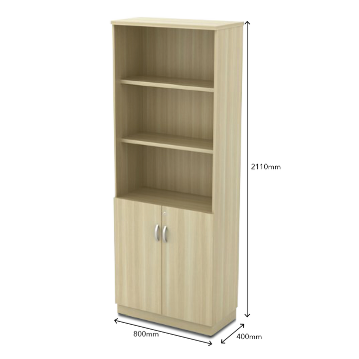 ZINOV Swinging File Semi Door Cabinet