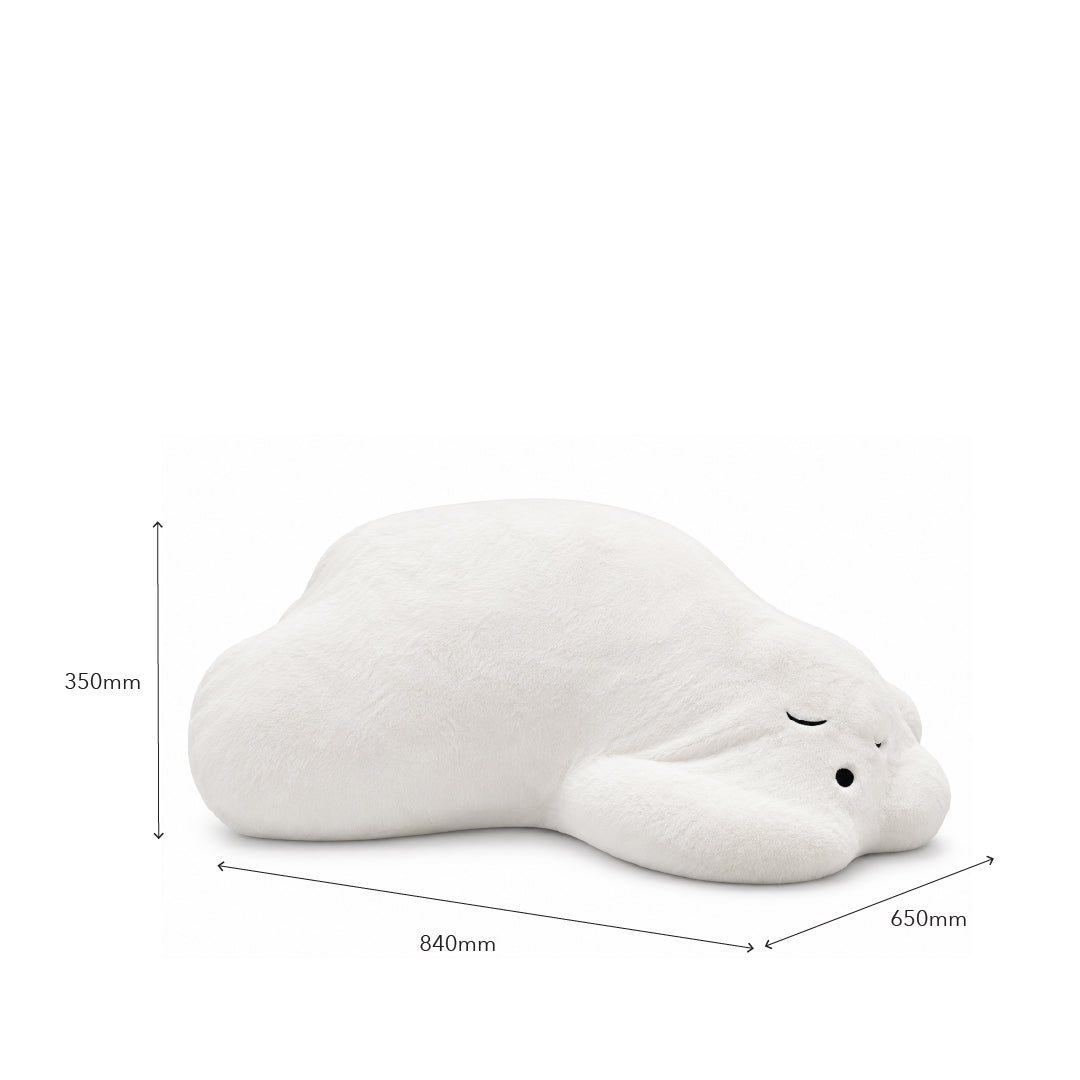 ZIPPY Bear Kids Stool White