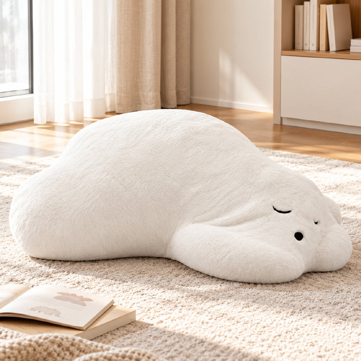 ZIPPY Bear Kids Stool White