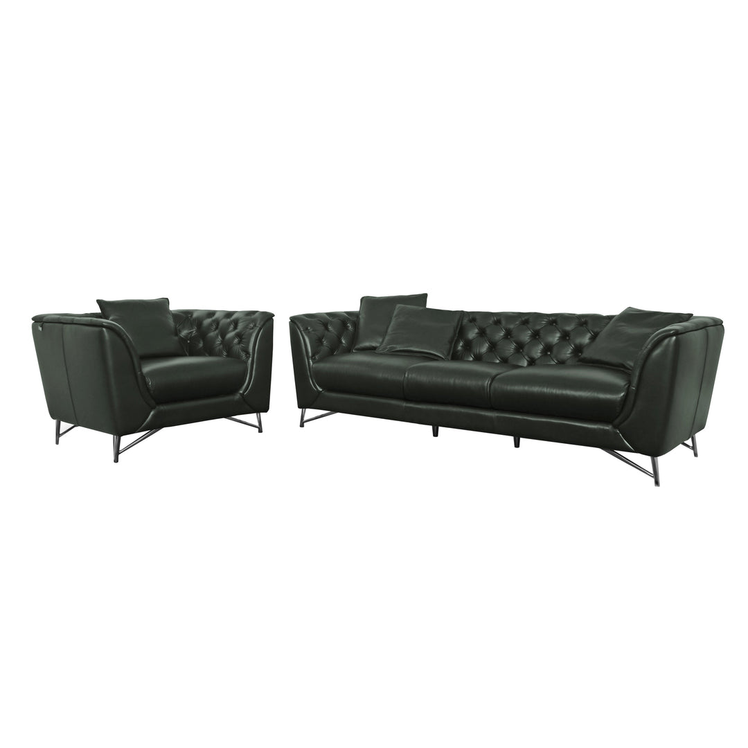 PARKER Full Leather 2 Seater Sofa