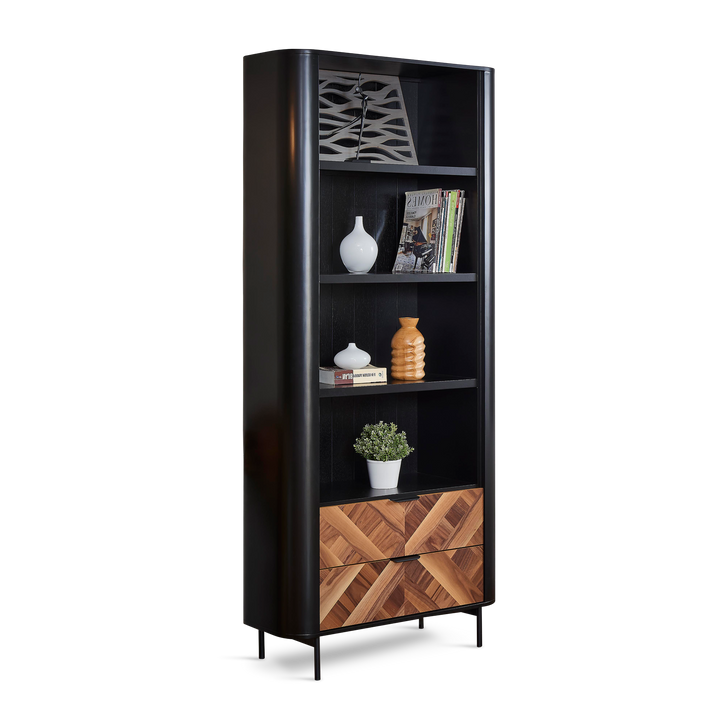 ZURI Bookcase Open Shelf